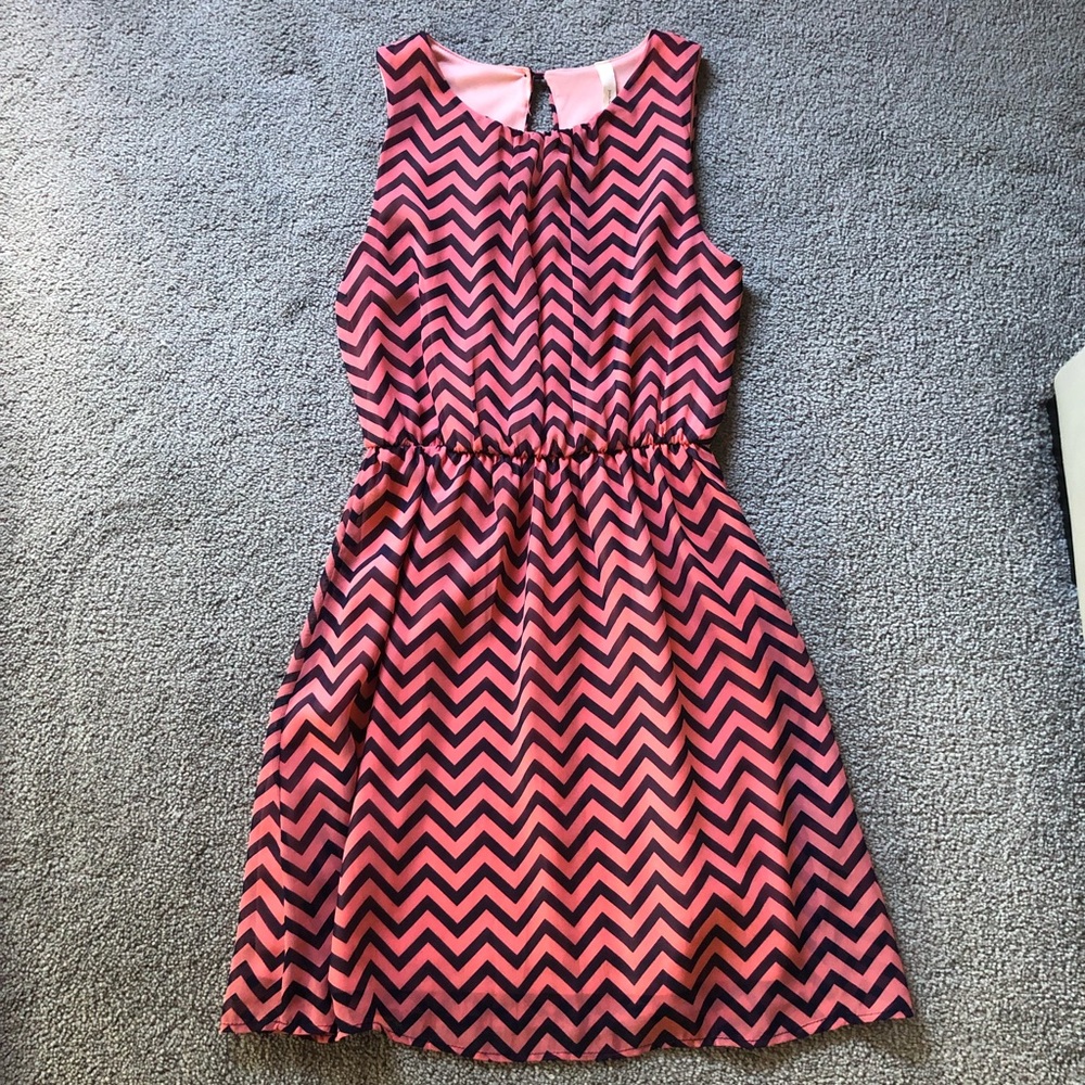 Tyche Chevron Dress